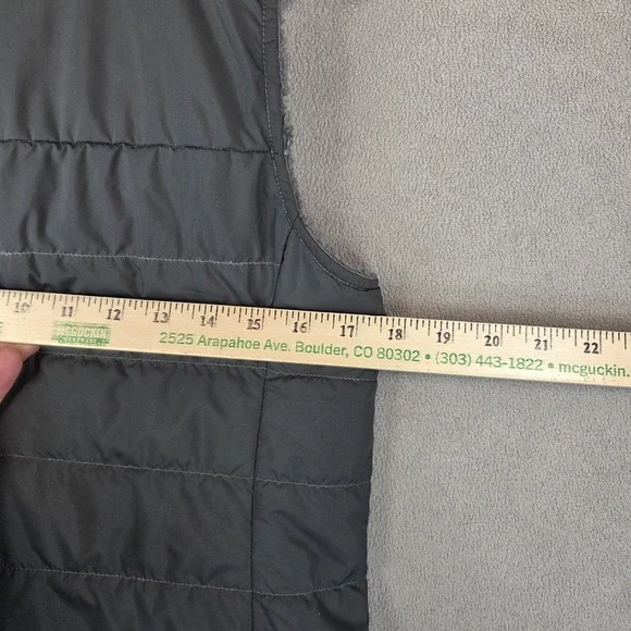 The North Face Vest Womens S Mossbud Reversible Insulated Fleece Puffer NF0A4R3G - Picture 5 of 9